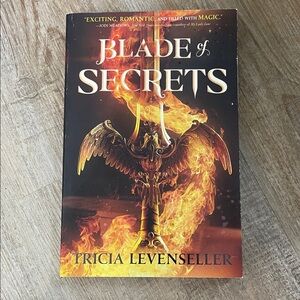 Blade of Secrets by Tricia Levenseller - Fiery Fantasy Paperback